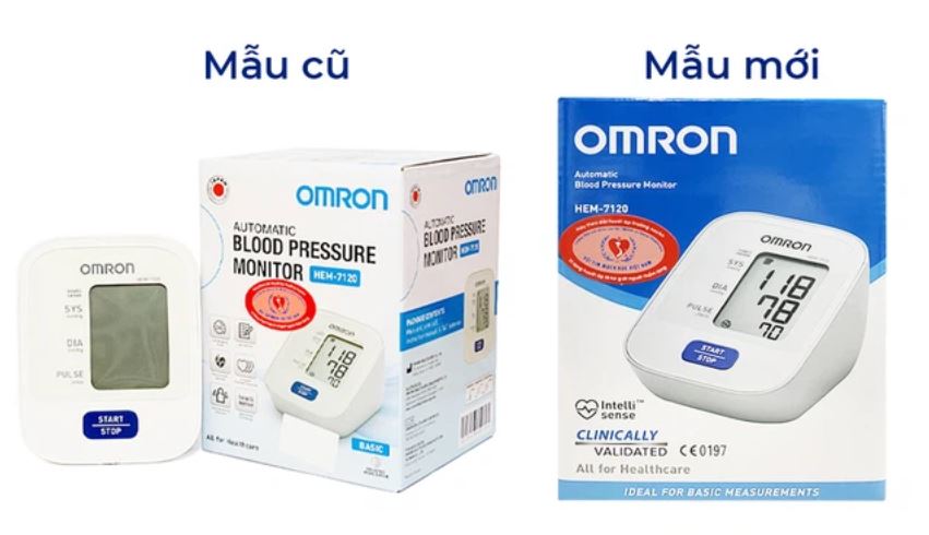 Máy đo huyết áp bắp tay tự động Omron HEM-7120. Giá 900.000 đồng